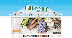 Desktop Screenshot of bayviewflowers.com